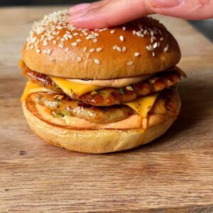 Veg allo patti Burger