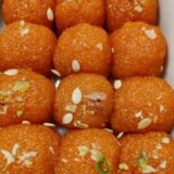 Desi Ghee Motichoor Laddu By Ruhela Sweets (500g)