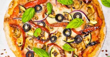 Just Veggie pizza (LARGE)